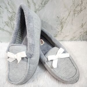 Dearfoams Gray Slippers